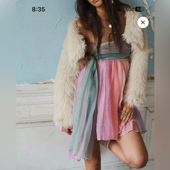 Free People Dresses & Skirts - NWOT Free People 'In Rainbows'
Mini Dress